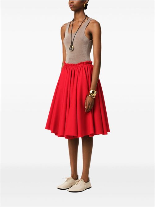 Pleated skirt AMI PARIS | FSK227WV0068632